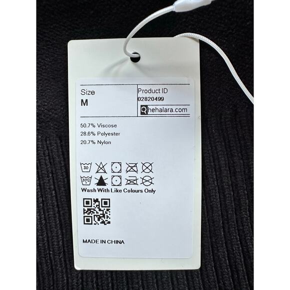 Halara Round Neck Dropped Shoulder Long Sleeve Casual Sweater - Picture 12 of 13